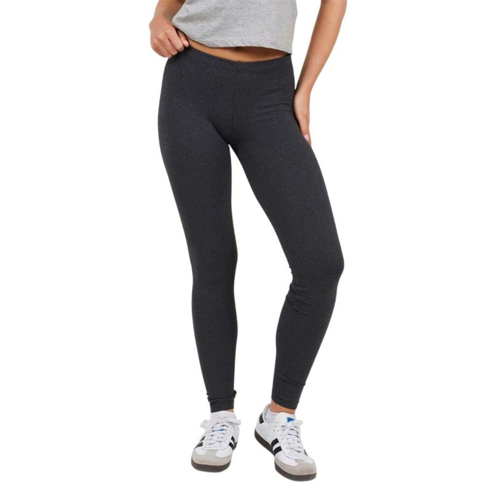 Brave Soul Womens/Ladies Leggings / Charcoal Marl